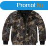Brandit Windbreaker Frontzip gyerek dzseki, darkcamo