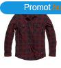 Vintage Industries Globe nehzsly flanel ing, piros kocks