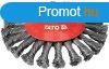 YATO 4764 Csavart tnyrkefe 125mm M14 YT-4764