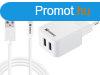 Sandberg AC Charger EU Lightning 2.4A White