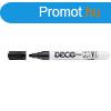 Lakkmarker, decomarker 2-4mm, kerek Ico fekete