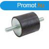 Rezgscsillapt gumibak Gopart 1. tpus M8 - 40 x 30 mm