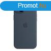 Apple iPhone 14 Plus Silicone Case with MagSafe, storm blue