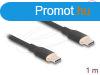 DeLock USB cable USB-C to USB-C 1m Black