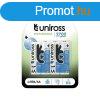 Elem tlthet akku AA ceruza HR6 2700mah 4 db/csomag, Uniros