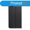 Forcell Luna flipes arany for Samsung Galaxy A22 5G fekete t