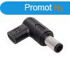 Akyga AK-ND-C08 USB Type-C/7,4x5,0mm Laptop Adapter Black