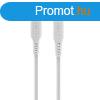 FIXED Liquid Silicone Cable USB-C/Lightning, 1,2m, white