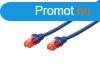 Digitus CAT6 U-UTP Patch Cable 0,25m Blue