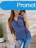 tlapolt fazon, selymes anyag, ujjatlan fels S-M