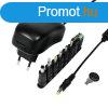 Logilink PA0167 Universal power supply 3-12V 12W Black