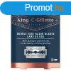 Gillette Tartalk pengk King (Double Edge Razor Blades) 10 