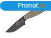ESEE Izula II Tactical Gunsmoke 1095 Canvas Micarta, Black S