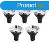 5 db GU10 dimmelhet LED izz 70 mm 6,5 W 600 lm 2700 K