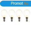 4 db E14-es szablyozhat LED izz kszlet P45 tltsz 3W 2