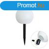 Kltri lmpa fehr 20 cm LED-del IP44 napelemes RGBW - Ludg