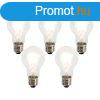 5 db E27 LED Filament izz szett A60 szrkleti rzkelvel 