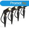 4 db fekete kerti reflektor kszlet LED-del IP68 - Garly