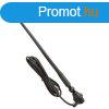 Antenna univerzlis, gumi, fekete KSE18 / 94463/AM3536