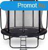 Prmium trambulin biztonsgi hlval - fekete - 305 cm