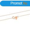 Beneto Exclusive Gyengd ezst finom bronz lnc Anker AGS109