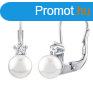 Silvego Gyengd ezst flbevalk fehr Swarovski gynggyel S
