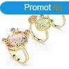 Swarovski Gynyr aranyozott gyr Gema 5705813 (3x gyr) 
