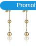 Marc Malone Aranyozott fgg flbeval Alison Gold Earrings 