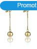 Marc Malone Aranyozott fgg flbeval Amanda Gold Earrings 