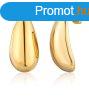 JVD Divatos aranyozott flbeval Tear drop SSSE0154X20GO00