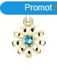 Rosefield Bjos aranyozott medl Virg The Pendant PE-Gold-D