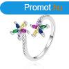 Agato Nyitott ezst gyr Virgok AGT-R28C 62 mm