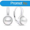 Brilio Silver Elegns ezst flbeval gyngykkel s cirkni