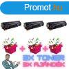 HP -hez, CE278A / CANON-hoz CRG-728 ?3DB? UTNGYRTOTT toner