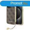 Guess 4G Charms htlapi tok iPhone 15 Pro szmra, barna
