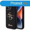 Guess PU Fixed Glitter 4G Metal Logo Htlapi tok iPhone 15 P