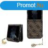 Guess 4G Charms tok Samsung Galaxy Z Flip 5 szmra, barna