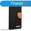 Tok CANVAS Book for Samsung Galaxy S22, fekete