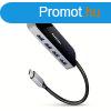 AXAGON HMC-6H4A, USB 3.2 Gen 1 hub, port 4x USB-A, HDMI 4k/3