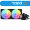 NZXT AIO liquid cooler CPU Kraken 280 RGB / 2x140mm fan / 4-
