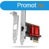 AXAGON PCEE-G25, PCIe hlzati krtya - 1x 2.5 Gigabit Ether