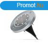 LED-es leszrhat szolr lmpa (kr alak, melegfehr, 12 cm