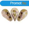 Amos par Pucagyngy - Brown Purple Bronze Luster - 5x8 mm