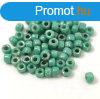 Matubo - 3 oldalon csiszolt - Turquoise Green Picasso - 6/0