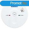 SOLIGHT 1D31 CO SZEN-MONOXID ERZEKELO, 85DB, FEHER