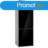 Bosch KGN49LBCF alulfagyaszts htszekrny fekete veg NoFr