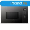 Midea MBMTG925H-BK bepthet mikrohullm st fekete 25L M