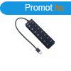 BlackBird BH1374 USB 3.0 HUB 7 port Black