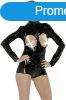 Latex body mell lyukakkal, XXL