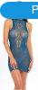 SWEPT UP MINI DRESS BLUE, XL?XXXL